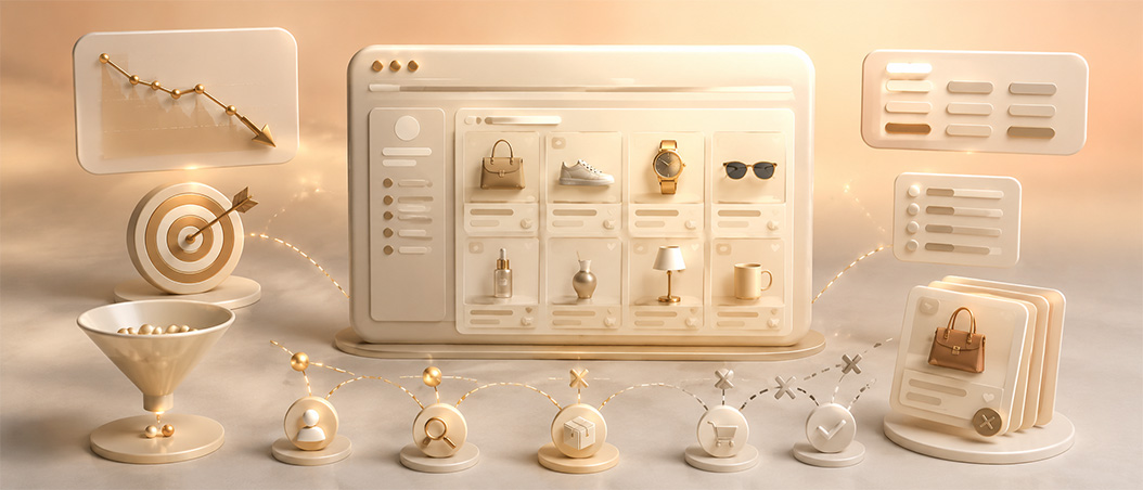 Visual patterns that stopped working under COSMO — floating product shots and Pinterest-style aesthetics