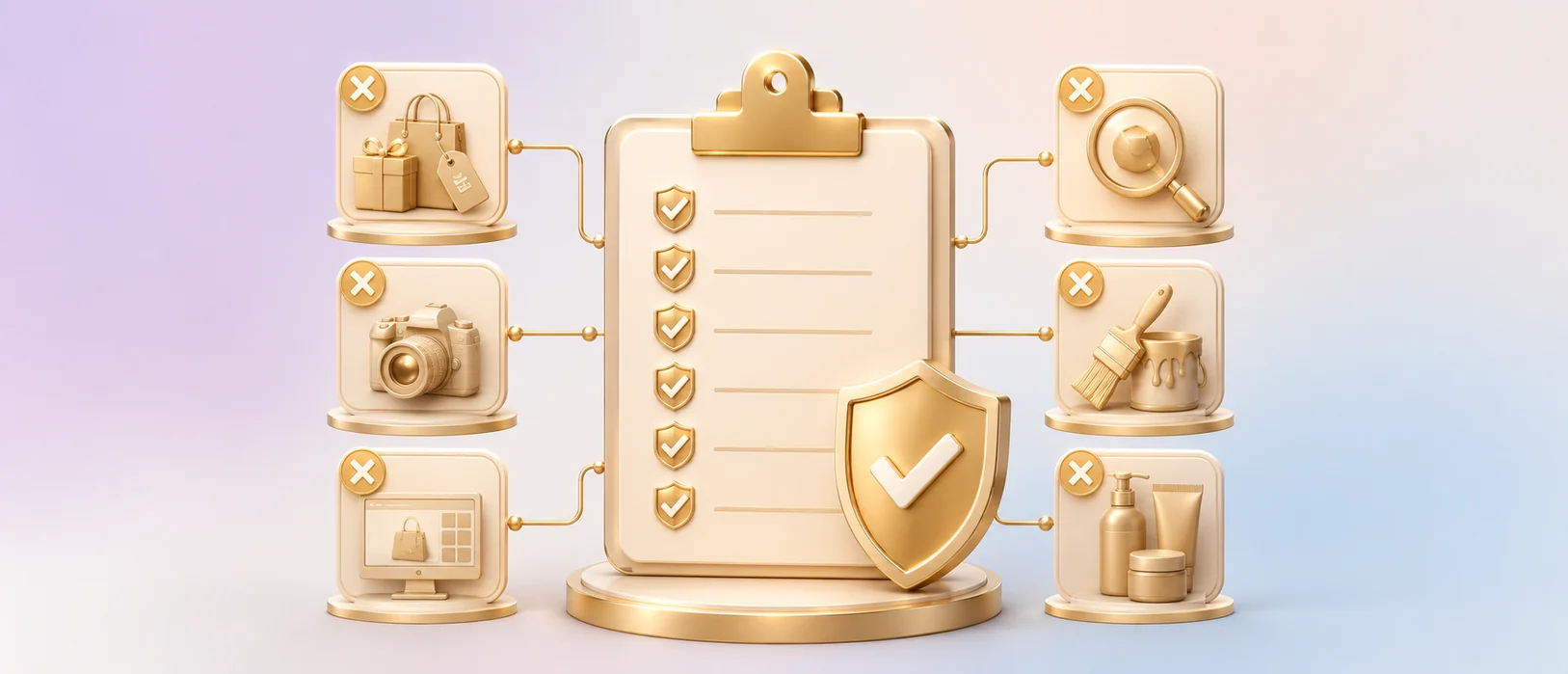 Amazon main image TOS compliance checklist — six violation triggers