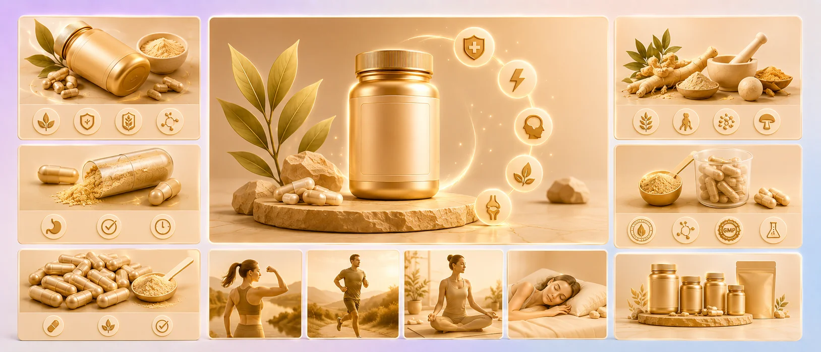 Amazon supplement listing design — images that convert in a saturated niche
